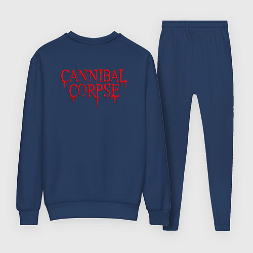 Женский костюм Cannibal Corpse Труп Каннибала спина Z / Тёмно-синий – фото 2