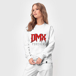 Костюм хлопковый женский DMX Forever, цвет: белый — фото 2