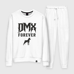 Костюм хлопковый женский DMX Forever, цвет: белый