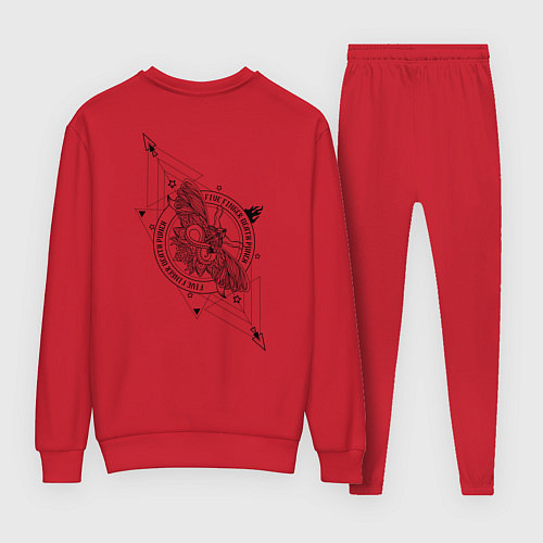 Женский костюм 5FDP F8 / Красный – фото 2