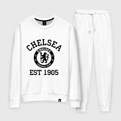 Костюм хлопковый женский Chelsea 1905, цвет: белый
