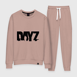 Костюм хлопковый женский DayZ, цвет: пыльно-розовый