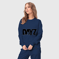 Костюм хлопковый женский DayZ, цвет: тёмно-синий — фото 2