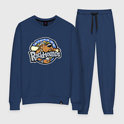 Костюм хлопковый женский Midland Rockhounds - baseball team, цвет: тёмно-синий