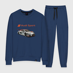 Костюм хлопковый женский Audi sport - racing team, цвет: тёмно-синий