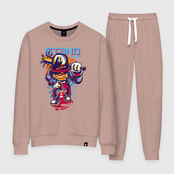 Женский костюм Крутой пёс с битой хулиган