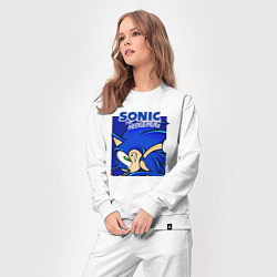 Костюм хлопковый женский Sonic Adventure Sonic, цвет: белый — фото 2