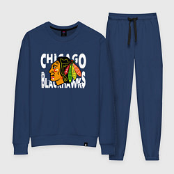 Женский костюм Чикаго Блэкхокс, Chicago Blackhawks