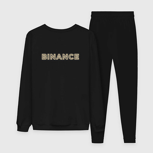 Женский костюм Бинанс с тигром в неоновом свечении / Черный – фото 2