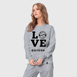 Костюм хлопковый женский Bayern Love Классика, цвет: меланж — фото 2