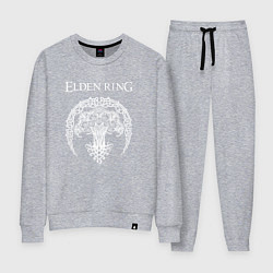 Костюм хлопковый женский ДРЕВО ELDEN RING, цвет: меланж