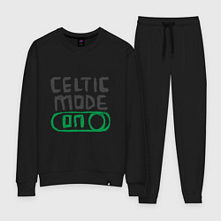 Костюм хлопковый женский Celtic Mode On, цвет: черный