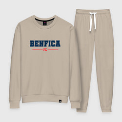 Костюм хлопковый женский Benfica FC Classic, цвет: миндальный