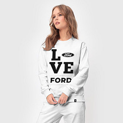 Костюм хлопковый женский Ford Love Classic, цвет: белый — фото 2