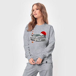 Костюм хлопковый женский Celica gt-four st183 JDM, цвет: меланж — фото 2