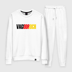 Костюм хлопковый женский VAGODROCH, цвет: белый