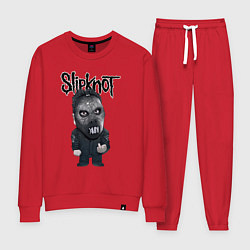 Костюм хлопковый женский Седьмой Slipknot, цвет: красный