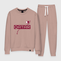 Женский костюм Qatar heart