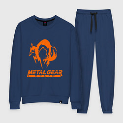 Костюм хлопковый женский Metal Gear Solid Fox, цвет: тёмно-синий