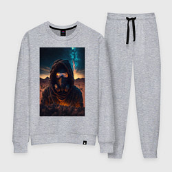 Костюм хлопковый женский Пусстынный странник, цвет: меланж