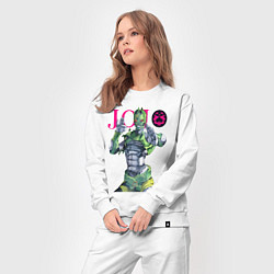 Костюм хлопковый женский C-Moon - stand of Enrico Pucci - Jojo, цвет: белый — фото 2