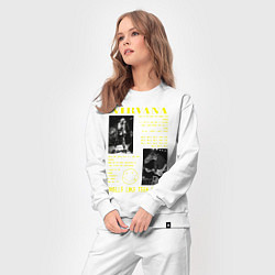 Костюм хлопковый женский Nirvana SLTS, цвет: белый — фото 2