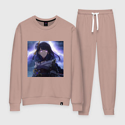 Костюм хлопковый женский Raiden love, цвет: пыльно-розовый