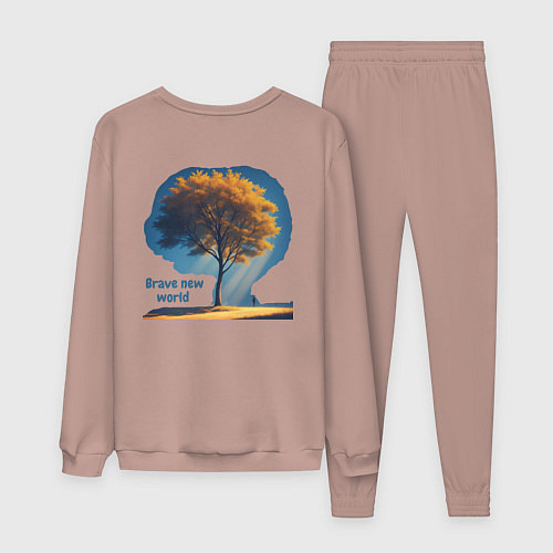 Женский костюм Дивный новый мир / Пыльно-розовый – фото 2