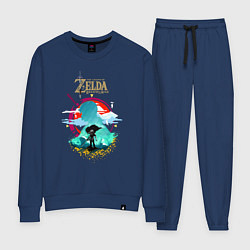 Костюм хлопковый женский The Legend of Zelda - Link, цвет: тёмно-синий