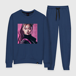 Женский костюм Blackpink Jennie рисунок портрет