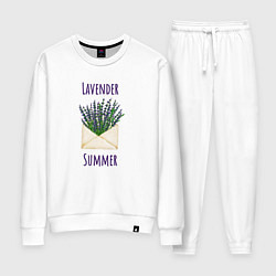 Женский костюм Lavender Summer - букет лаванды в конверте