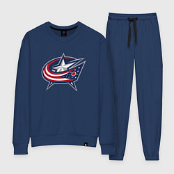 Женский костюм Columbus blue jackets - hockey team - emblem