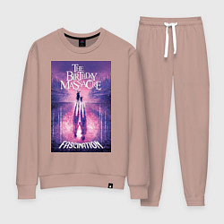 Костюм хлопковый женский The Birthday Massacre fascination, цвет: пыльно-розовый