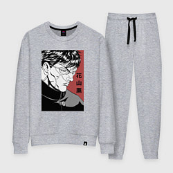 Костюм хлопковый женский Ханаяма, цвет: меланж