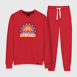 Костюм хлопковый женский Phoenix Suns, цвет: красный