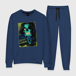 Костюм хлопковый женский Snake Alice Cooper, цвет: тёмно-синий