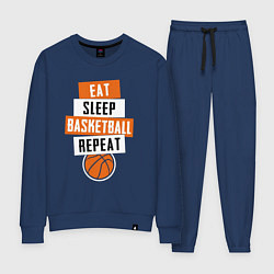 Женский костюм Eat sleep basketball