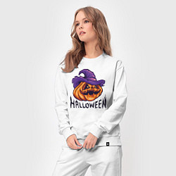 Костюм хлопковый женский Праздник Halloween, цвет: белый — фото 2