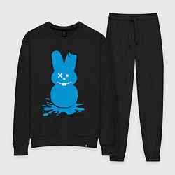 Костюм хлопковый женский Blue bunny, цвет: черный