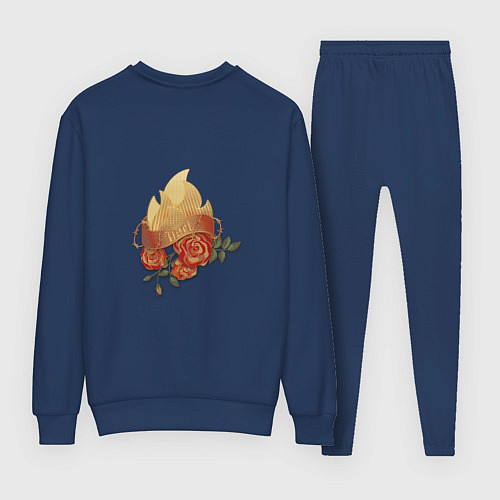 Женский костюм Hurt pin-up / Тёмно-синий – фото 2