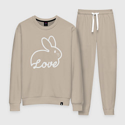 Женский костюм Love bunny