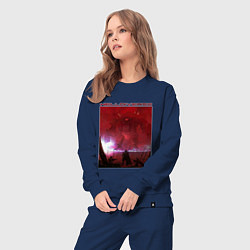 Костюм хлопковый женский Helldivers 2: Battlefield, цвет: тёмно-синий — фото 2