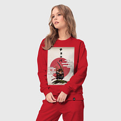 Костюм хлопковый женский Тони Тони Чоппер самурай, цвет: красный — фото 2