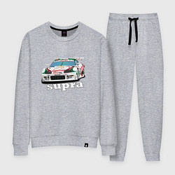 Костюм хлопковый женский Toyota Supra Castrol 36, цвет: меланж