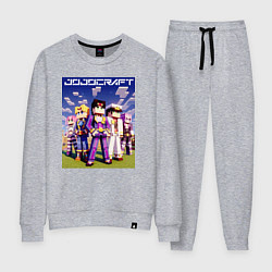 Женский костюм Джотаро Куджо и компания - Майнкрафт коллаба