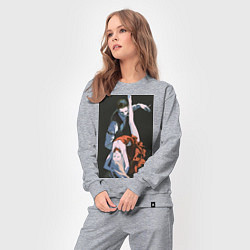 Костюм хлопковый женский Ведьма и чудовище Ашаф танец, цвет: меланж — фото 2