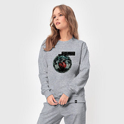 Костюм хлопковый женский Solar Fake - Not So Important, цвет: меланж — фото 2