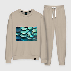 Женский костюм Чешуя крупной рыбы