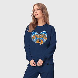 Костюм хлопковый женский Wu-tang knicks, цвет: тёмно-синий — фото 2