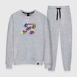 Костюм хлопковый женский NewJeans album Get Up Minji Hanni Danielle Haerin, цвет: меланж